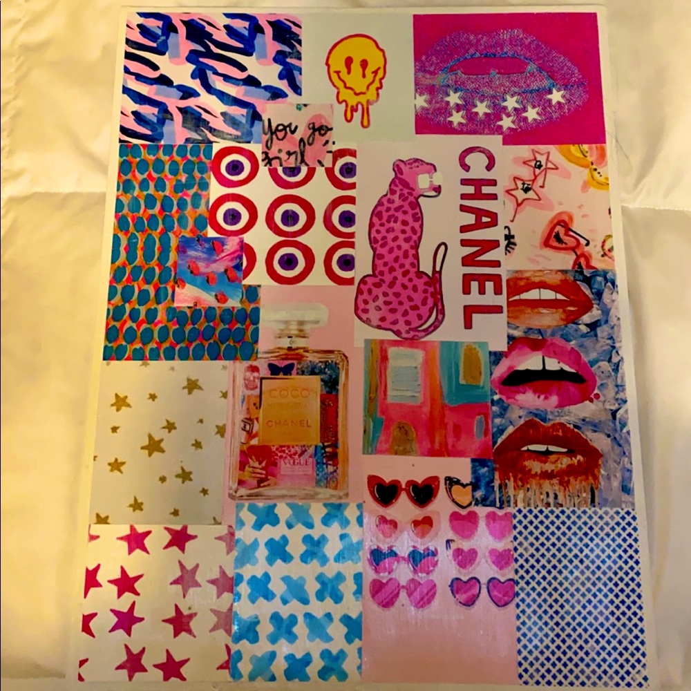 Photo collage canvas